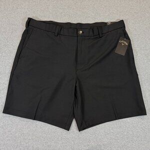 Callaway Men’s Opti-Dri Stretch Golf Shorts Black Caviar 40x8” UPF Wicking NWT